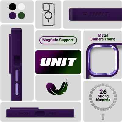 Чохол до мобільного телефона Armorstandart Unit MagSafe Apple iPhone 11 Purple (ARM68875) Вінниця