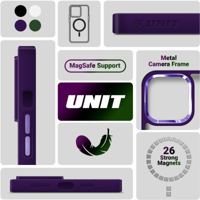 Чохол до мобільного телефона Armorstandart Unit MagSafe Apple iPhone 11 Purple (ARM68875) Вінниця - фото 5