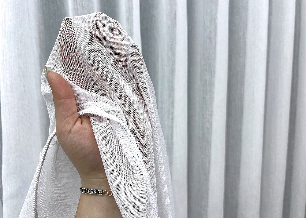 Тюль VR-Textil 1960т Преміум Льон фактурний Costa Білий 400х250 см (42-1143) Київ - фото 5