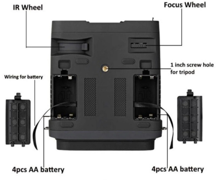 Прилад нічного бачення Widgameplus WG500B 1080P HD 10.8X31 Цифровий бінокль Вінниця - фото 8