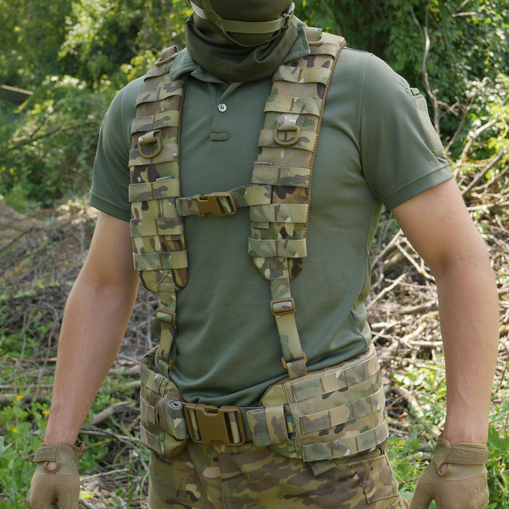 Ремни плечевые (лямки) мягкие для тактических поясов РПС Мультикам Киев - изображение 9