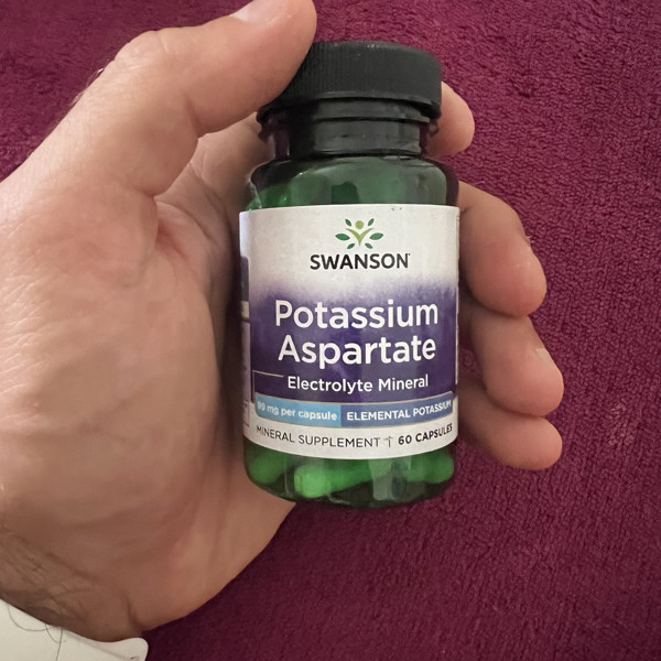 Potassium Aspartate, 99 mg, 60 Capsules Луцк - изображение 3
