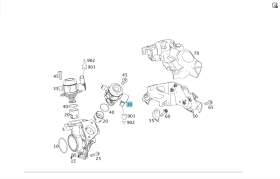 Mercedes-Benz  A2780701101 ТНВД лівий для двигунів M276 V6 3.0 3.5л M278 V8 4.0 4.6л M157 5.5 6.0л C-Class Cabrio A205 Одеса