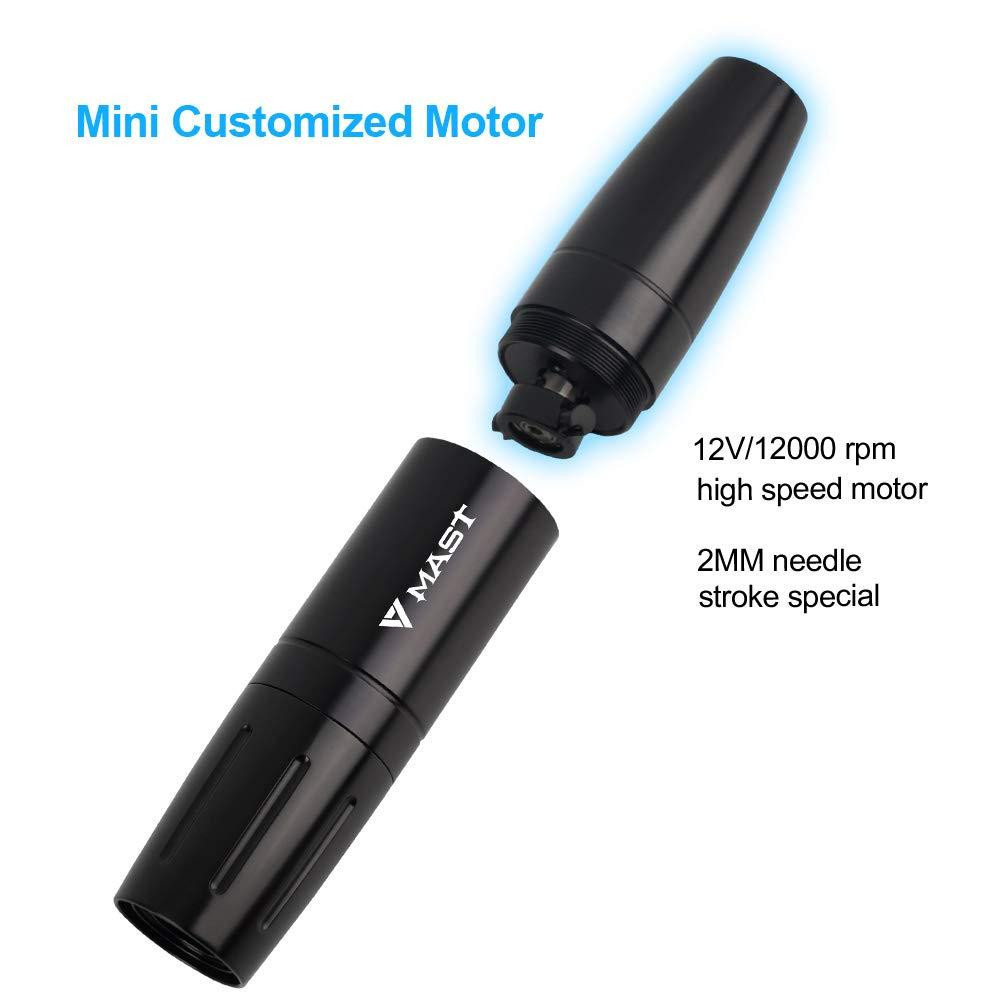Роторная тату-машинка Mast Magi Pen для перманента, татуажа, микропигментации, тату-ручка для бровей, губ, век Киев - изображение 9
