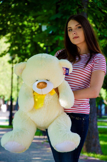 Мягкая игрушка Подарок плюшевый мишка, Плюшевый медведь Бойд 100 см Шампань Тернополь - изображение 3