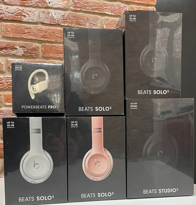 Новые Beats by Dr.Dre Solo 3 Studio .Бездротові навушники Киев - изображение 1