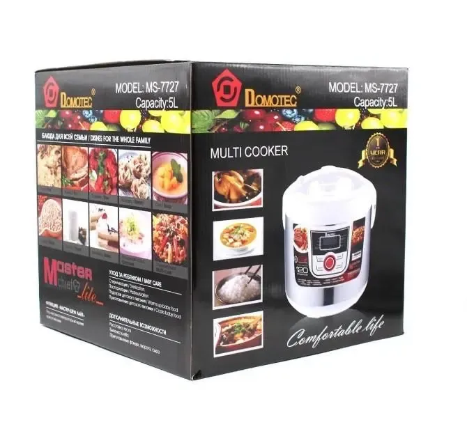Мультиварка Domotec MS 7727 5 л, 12 режимов приготовления Коломия - фото 4