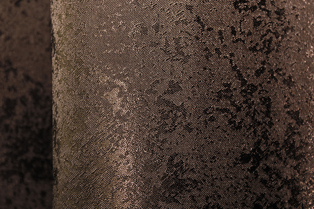 Комплект готових штор VR-Textil Жакард Мармур Al1 № 436ш Коричневий 100х270 см 2 шт (31-358) Київ - фото 6