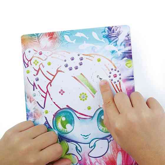 Набір для творчості Зоряні блискітки та фольга Nebulous Stars 11011, 3 шаблони Вінниця