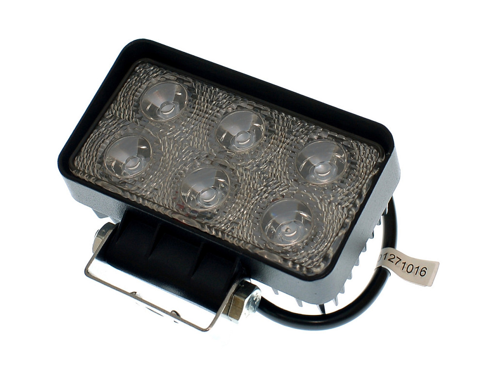 Світлодіодна фара AllLight 09type18W 6chip OSRAM 3535 spot (тонкий радіатор) Харків - фото 3