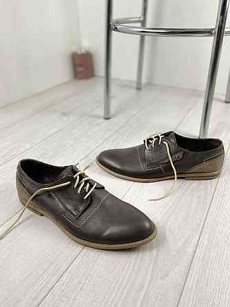 Туфлі чоловічі ВАДРУС натуральна шкіра світлі 44р темні 41р руді 39р 41р 43р 44р (код 39-29см 4 Коломия