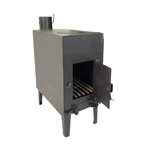 Піч-буржуйка з варильною поверхнею Mzavod BP-60V (сталь 4 мм) Вінниця