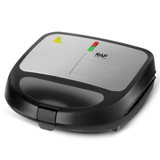 Мультимейкер (мультипекарь) RAF R-541 850Вт со сменными пластинами Серебристый Киев