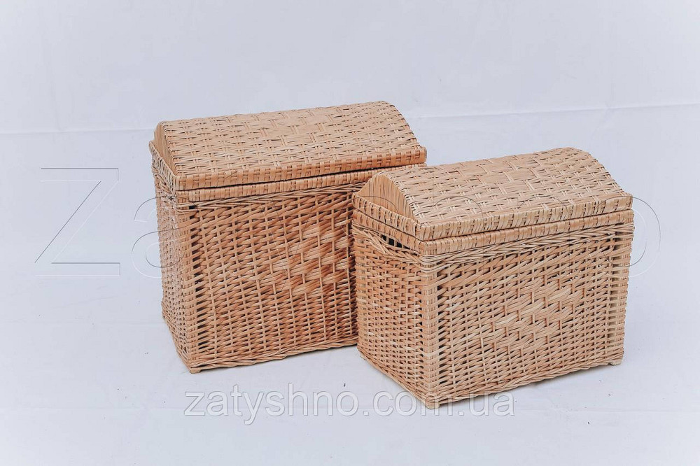 Скриня з лози ручної роботи (у наборі 3) | Київ - фото 5