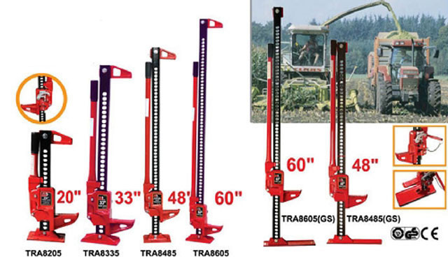 Домкрат рейковий 3т 125-318мм TORIN TRA8205 Одеса - фото 2