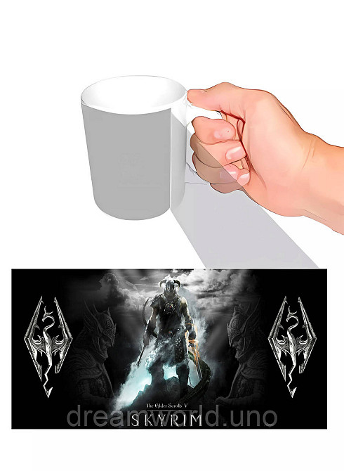 Чашка з принтом SKYRIM Харків - фото 1