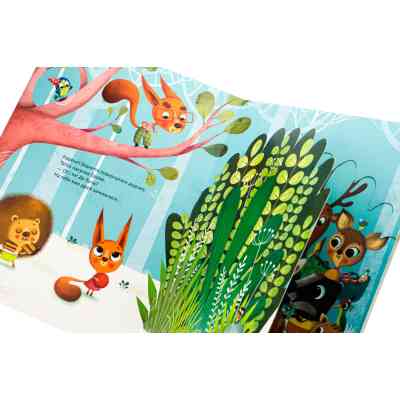 Книга День народження білочки - Сільві Мішлен, Амандін Піу Vivat (9786176906377) Винница