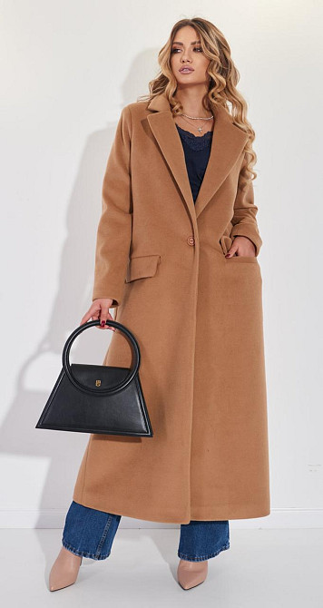 Пальто Лама длинное (48) Киев - изображение 2