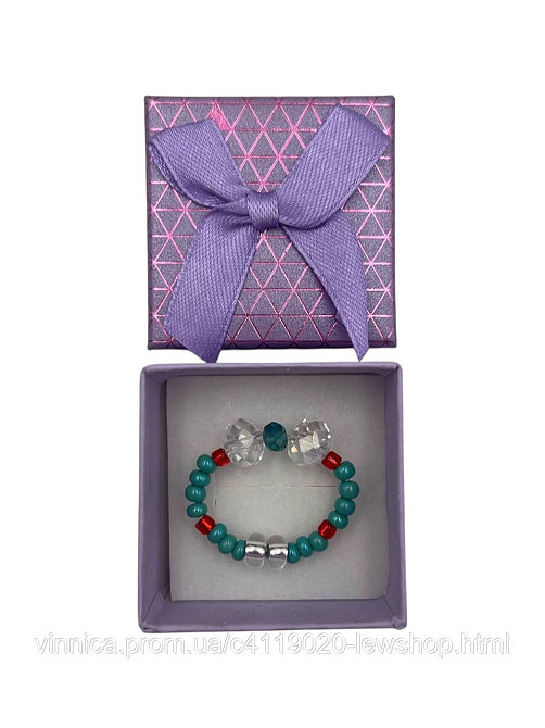 Кільця ручної роботи для дівчат та жінок у коробці Чернівці - фото 5