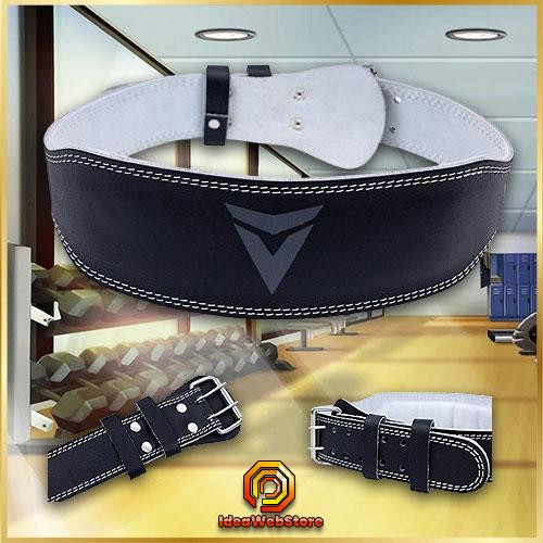 Пояс шкіряний VNK Leather для важкої атлетики та пауерліфтингу регульований підтримка спини розмір S Київ - фото 1