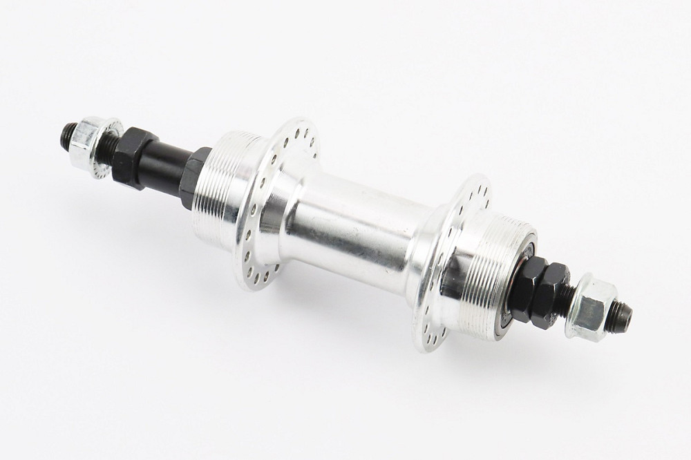 Втулка задня MTB алюмінієва 14Gx36H під вільнобіг, Disk-brake (різьба), 2 пром-підшипники 6200 2RS, кріпл. гайка, FB-A209B Київ - фото 2