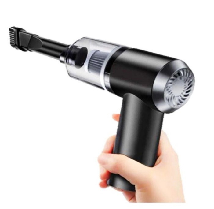 Пилосос автомобільний 2 в 1 Vacuum Cleaner 8696, чорний Винница - изображение 3