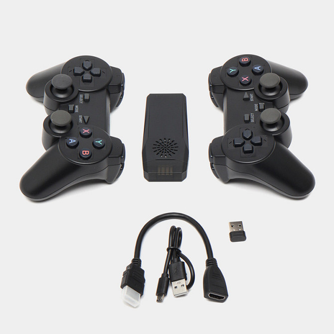 Портативна консоль ігрова приставка Canno M8 Game Stick Lite геймстік з геймпадами Київ - фото 2