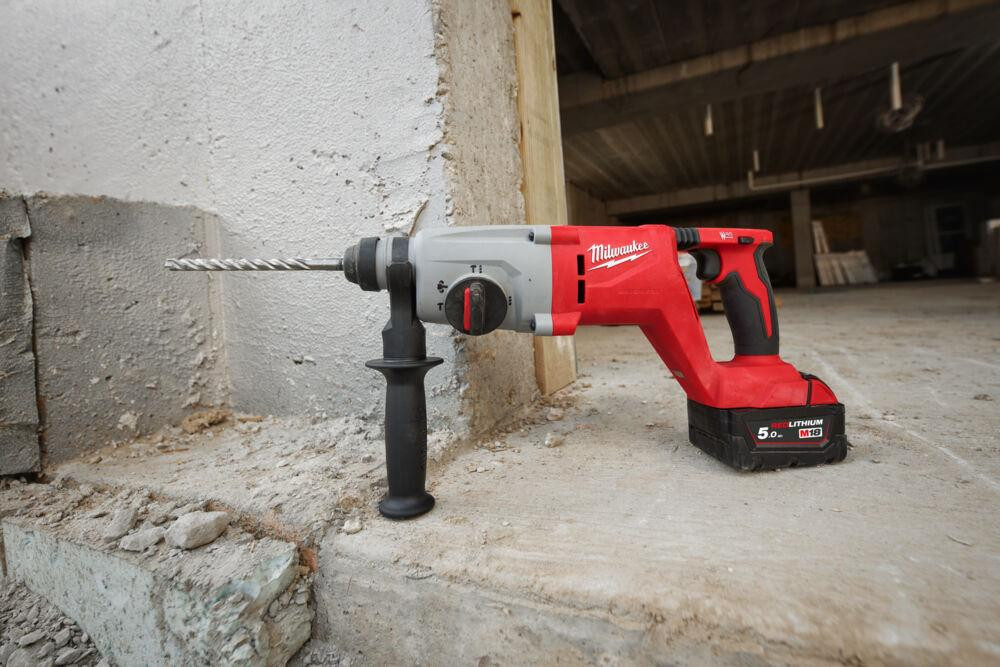 Перфоратор акумуляторний безщітковий SDS PLUS MILWAUKEE M18 BLHACD26-0 (2,6 Дж) (каркас) + M18 B5 подарунок Одеса - фото 2
