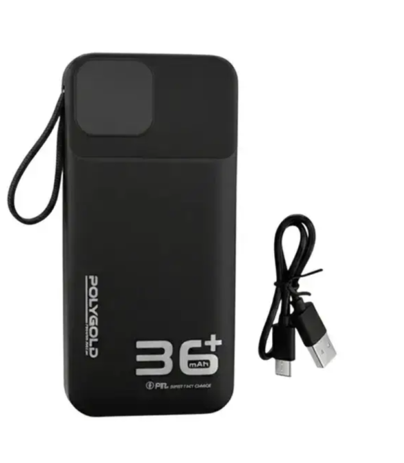 Повербанк Polygold PG-PW328 36000 mAh 22.5W Днепр - изображение 2