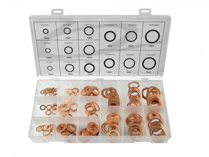 НАБІР МЕДНИХ КАЙБ ZOLLEX 12046 (150 ШТ) Полтава - фото 1