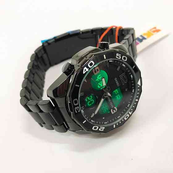 Оригинальные мужские часы SKMEI 1649BK, Противоударные часы Фирменные спортивные OB-47 Киев