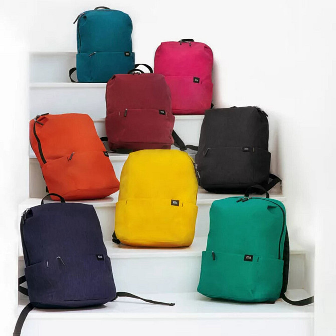Оригінальний рюкзак Xiaomi Mi Bright Little Backpack 10L (Рожевий - Pale violet red) Миколаїв - фото 8