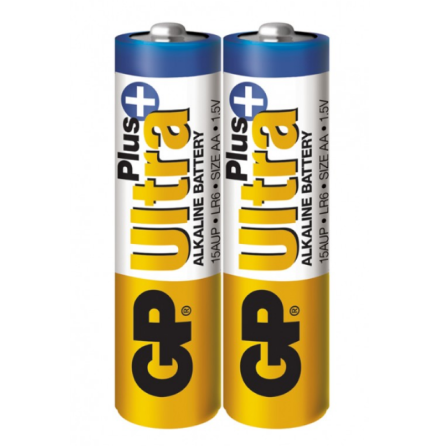 Батарейка лужна AA/LR6 (пл-2шт) GP Ultra Plus Житомир