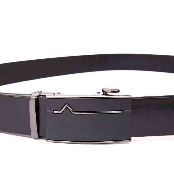 Ремень автомат мужской Vintage 20384 Черный Киев