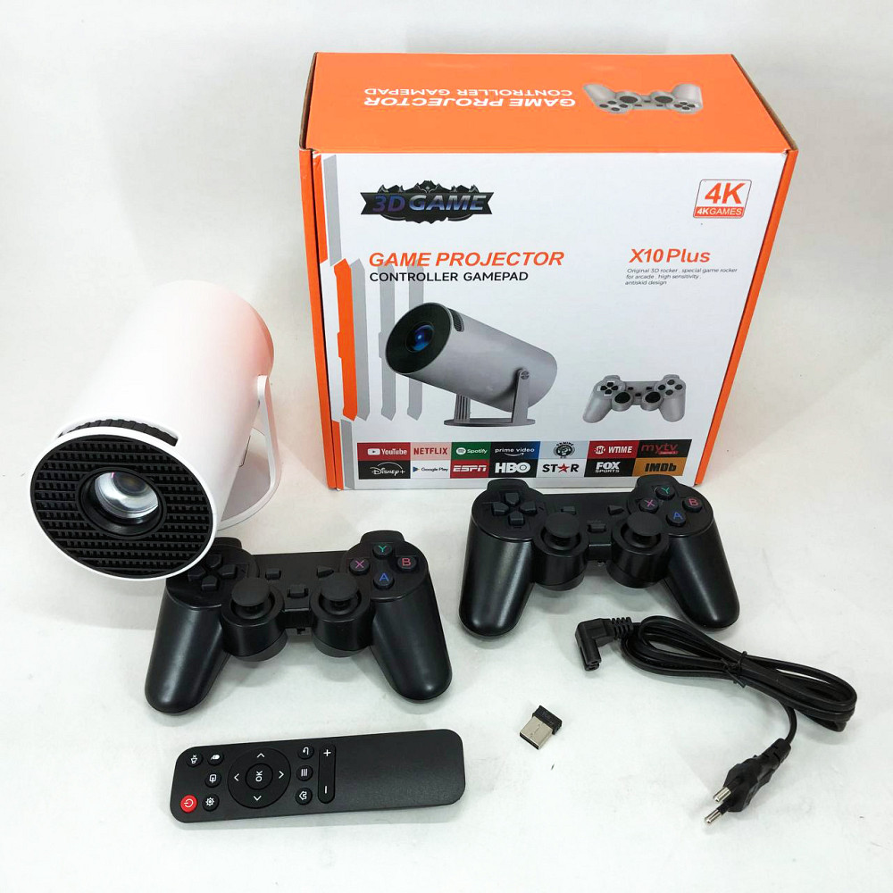 Портативная консоль для видеоигр X10, Консоль стиле ретро, Игровая приставка для цифрового телевидения HC-27 Львов - изображение 4