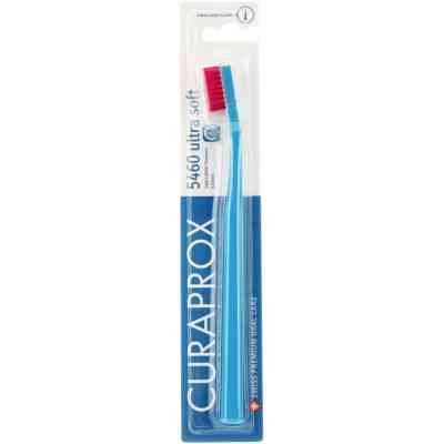 Зубная щетка Curaprox CS 5460 Ultra Soft Ультрамягкая D 0.10 мм Синяя с розовой щетиной (CS 5460-25) Винница