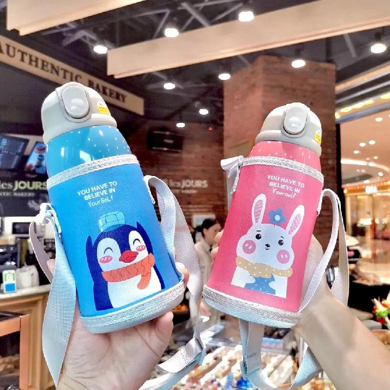Дитячий термос - поїлка в сумці з чашкою 3 в 1 600 ml Mumlove Синій Кривий Ріг - фото 9