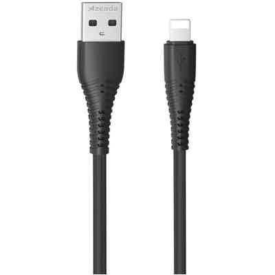 Дата кабель USB 2.0 AM to Lightning PD-B85a Black Proda (PD-B85i-BK) Винница