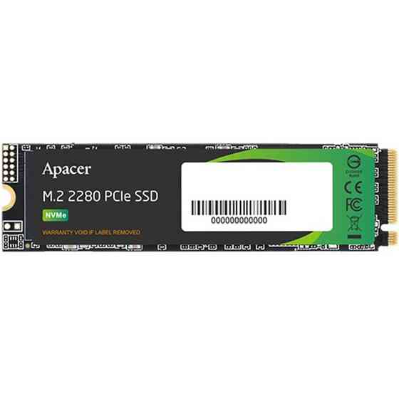 Накопичувач SSD 512 GB Apacer AS2280P4X M.2 PCIe 3.0 3D TLC (AP512GAS2280P4X-1) M.2 2280 Харків