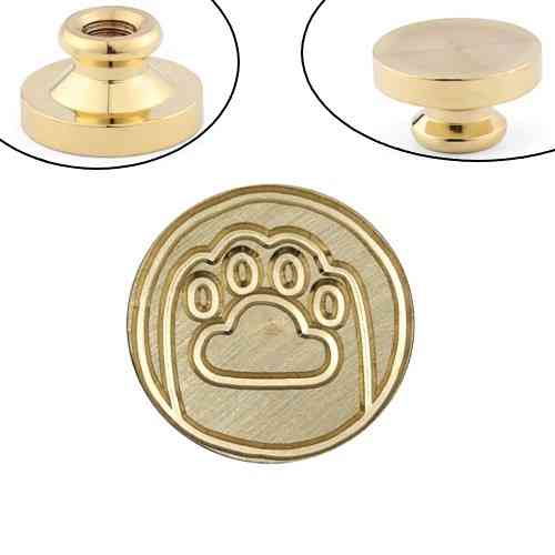 Кліше для відбитку на сургучі, сургучна печатка 30 мм, латунь, 128 ВИДІВ Вінниця