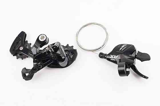 Комплект перемикання (групсет) 1x13 швидкостей, чорні AX, 2 деталі Київ