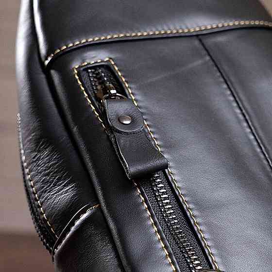 Сумка мужская на плечо Vintage 14760 Черная Киев