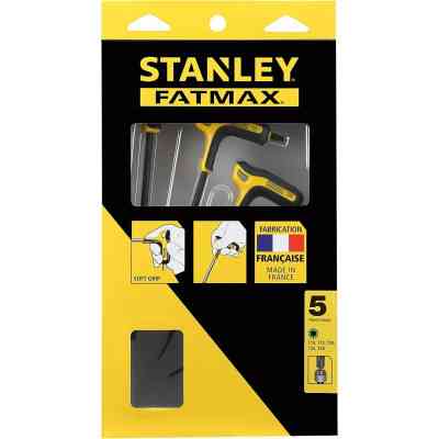 Ключ Stanley FATMAX торцевой TORX, с обрезиненной ручкой, 5 шт: (FMHT0-69048) Винница