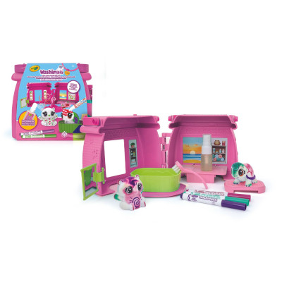 Набор для творчества Crayola Washimals Спа салон (ароматизований) (74-7475) Винница - изображение 3