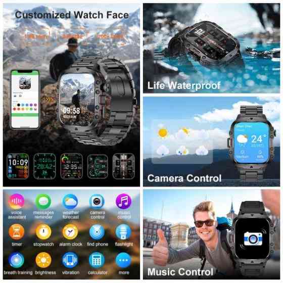 Розумний смарт годинник Smart Expert Nano каучук + 2 ремінці Вінниця