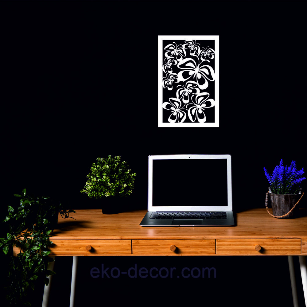 Декоративне настінне 3D Панно «Метелики» Декор на стіну з об'ємом Київ - фото 4