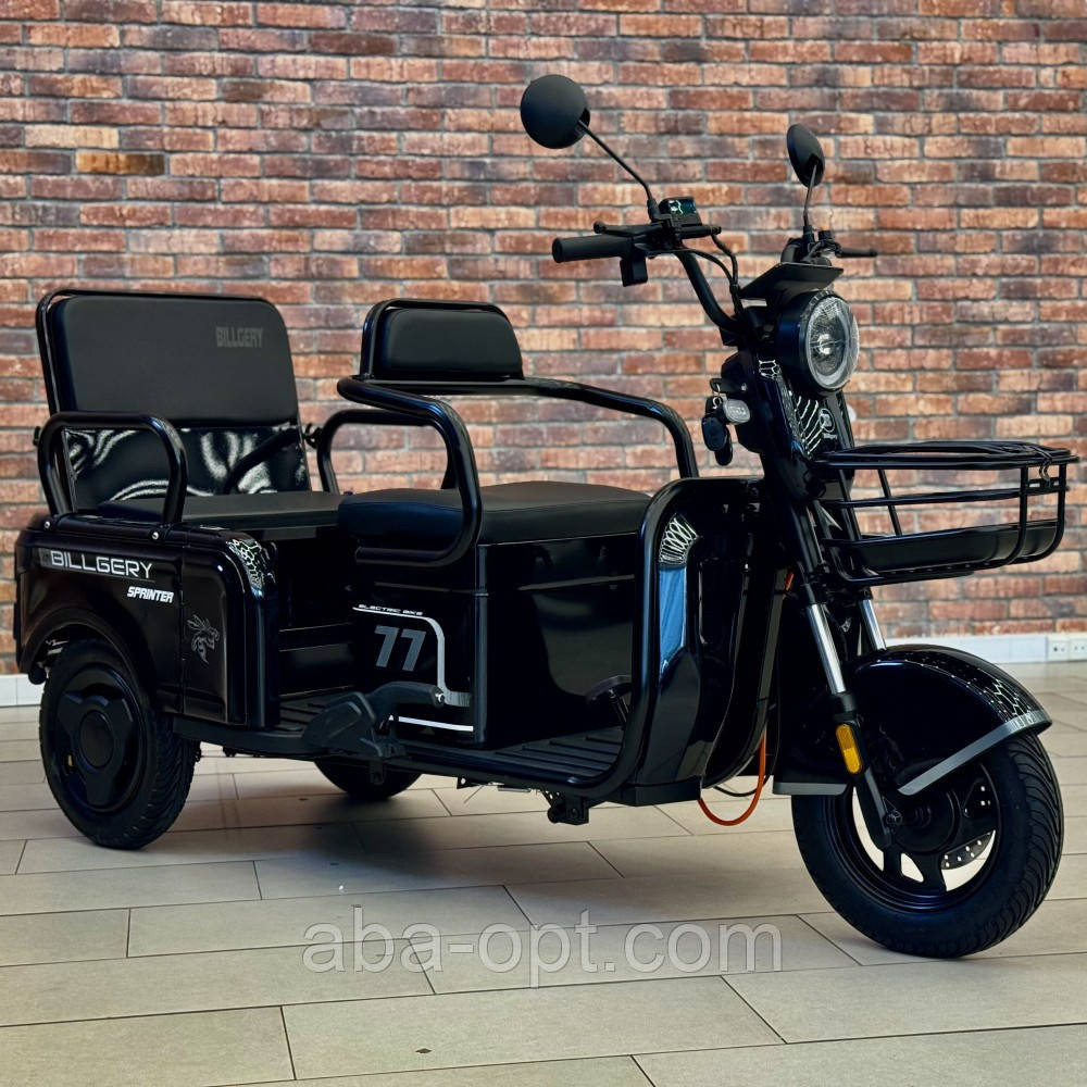 Електричний трицикл з кузовом SOK X3 МАХ 2000W-72V-28Ah Шини:10"/10" купити дешево Україна Одеса - фото 5