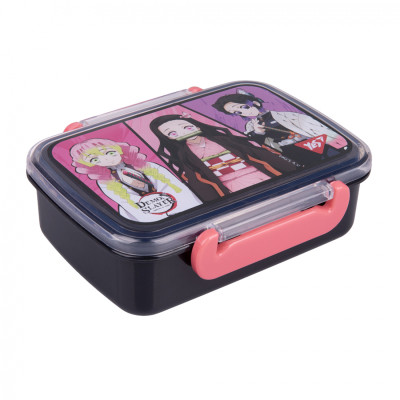 Ланч-бокс детский Yes Demon Slayer 420 мл чорний (708272) Винница - изображение 1