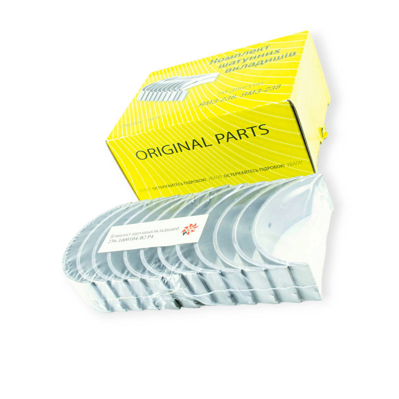 Вкладиші колінвалу ЯМЗ 236 Р4 шатунні Мукачево - фото 1