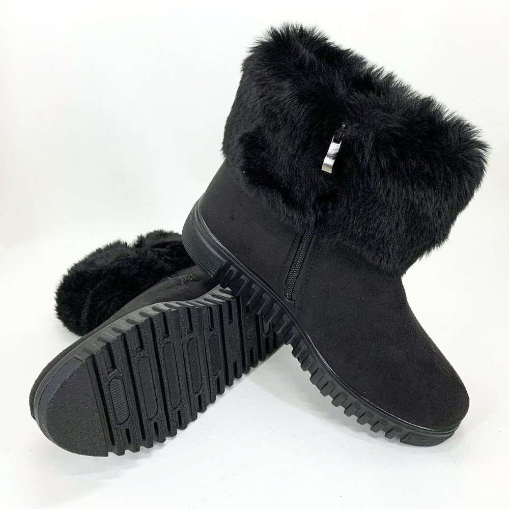 Женские дутики из текстиля 40р 26см, Галоши зимние, Повседневные женские дутики зимние WS-43 Львов - изображение 4